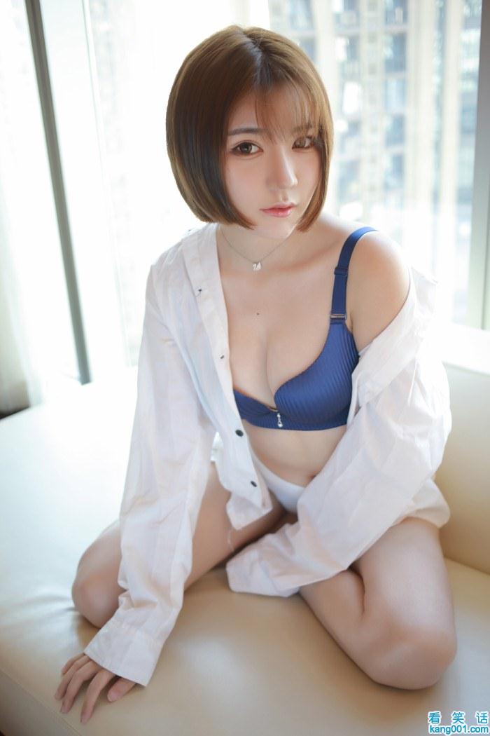 爆乳美女范女郎短 大奶巨乳性感白衬衫诱惑写真_kanoo1.com第22张