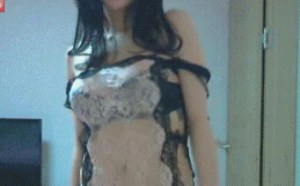 朴妮唛情趣内衣秀韩国美女主播邪恶内涵gif动态图片