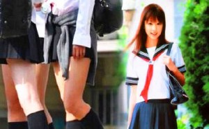 日本女人喜欢勾引男人！女生为何爱穿性感校服